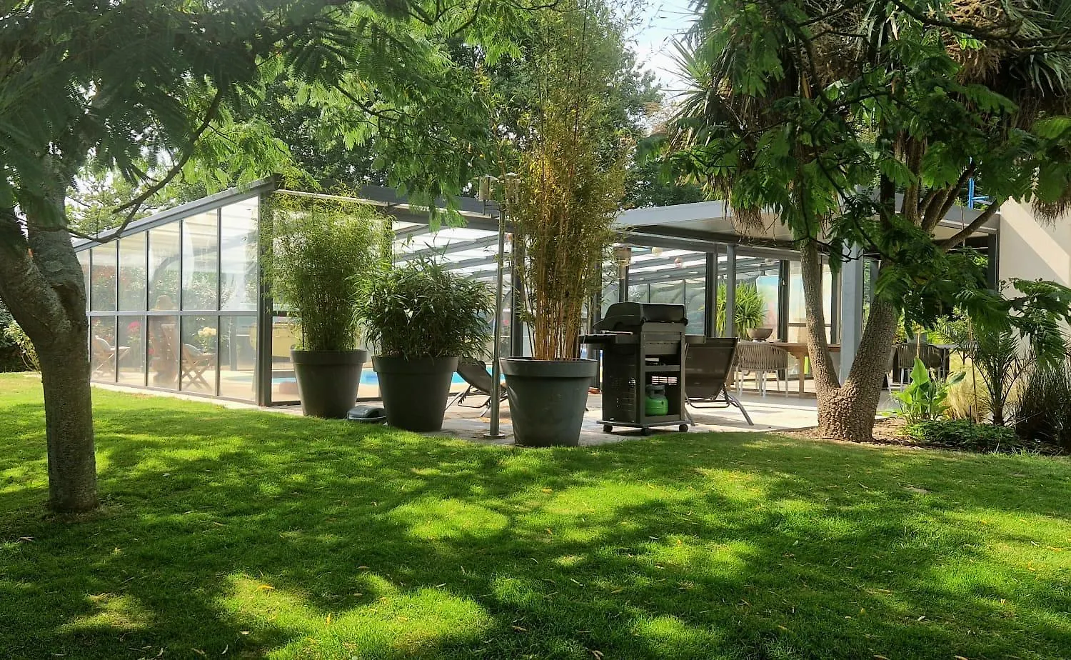 Fare-Kermenezy Maison Avec Piscine Chauffee Locmaria-Grand-Champ France