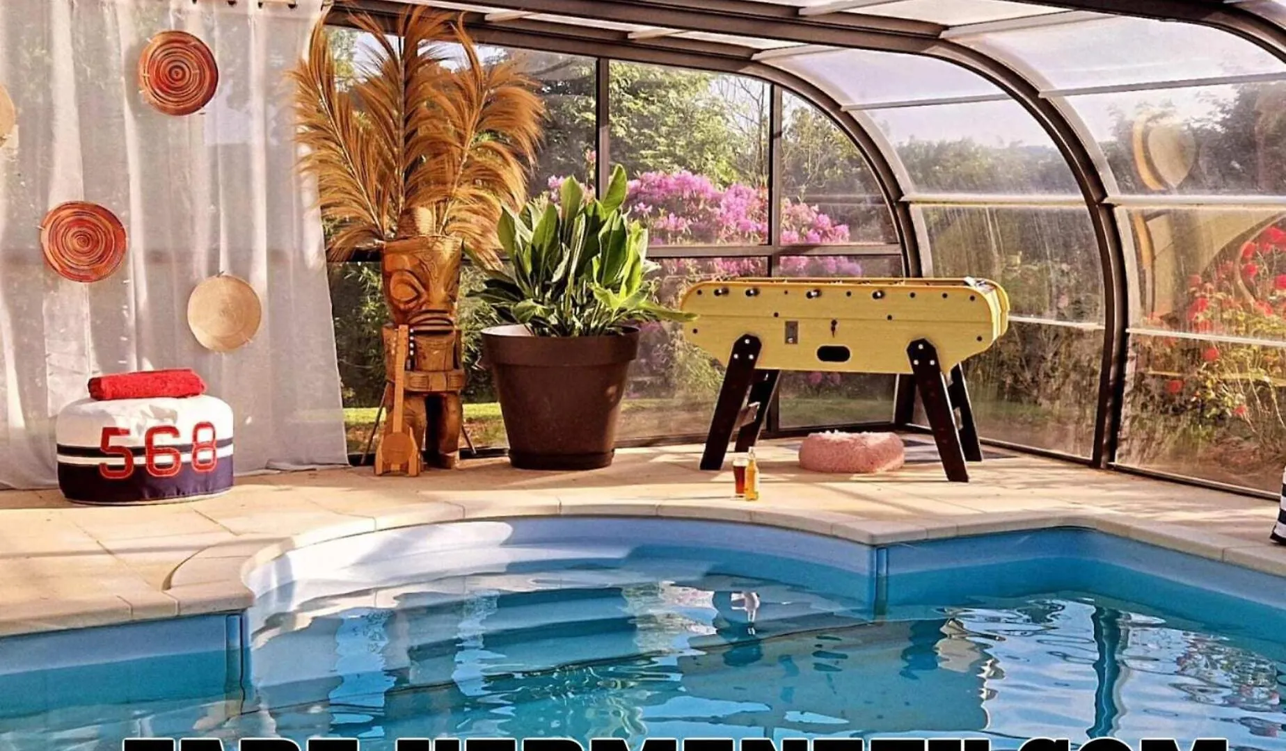 Villa Fare-Kermenezy Maison Avec Piscine Chauffee Locmaria-Grand-Champ